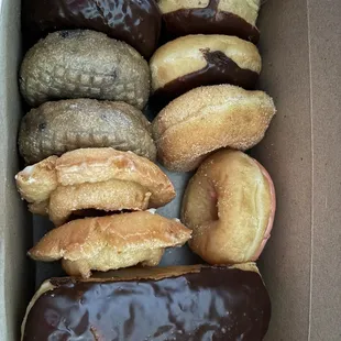 A dozen fresh donuts!