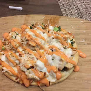 Chicken flatbread