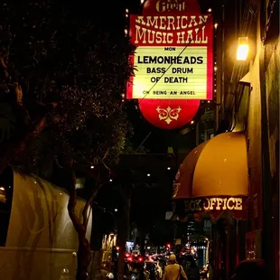 The Lemonheads tour bus parked right out front.