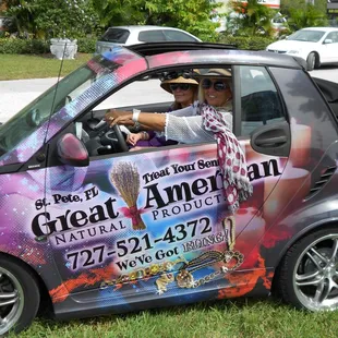 Hop in your sweet ride and come on in!