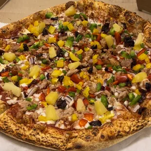 Tuna Chipotle Pizza