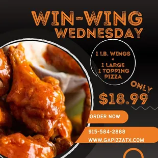 Win-Wing Wednesday Special!