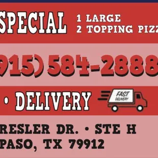 TUESDAY SPECIAL