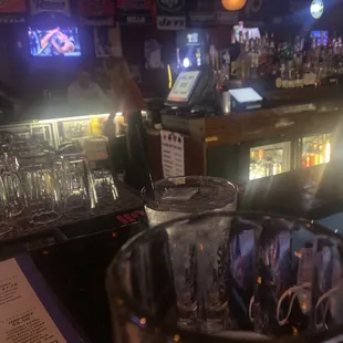 The rude bartender .