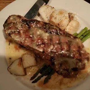 Steak diner was delicious!