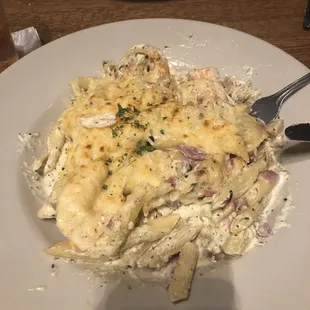 Penne Rustica- I already dug in a bit but this was amazing!!