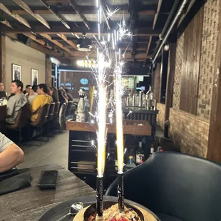 Great food, service and manager Nick was awesome. New patio was beautiful. To top it off, a wonderful dessert to celebrate our anniversary!!