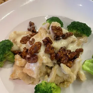 Honey walnut chicken
