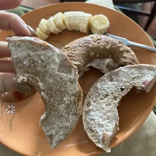 Cream cheese Bagel with Any Cream Cheese