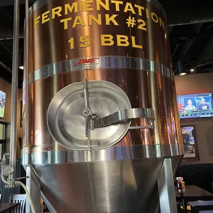 a beer tank