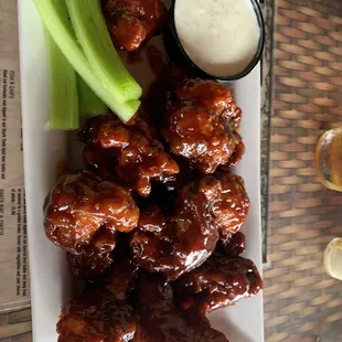 Order of BBQ Baraboo wings