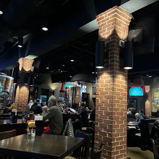 people sitting at tables