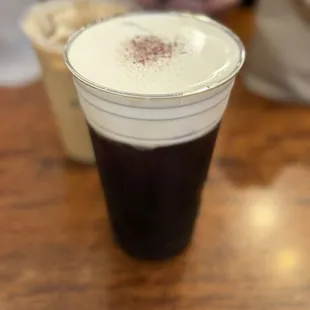 Persian rose cold brew