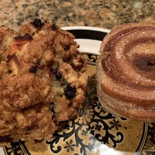Coffee Cake Crumble Crimpy ($3.25)- 2.5/5 stars &amp; Morning Bun- 3.5/5 stars