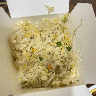 Shrimp fried rice (nothing special)