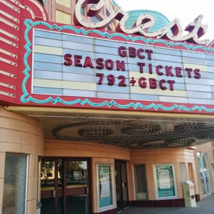 The awesome sign for the Crest.