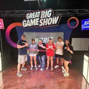 Team Red...second place victor