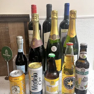 drink, oysters and mussels