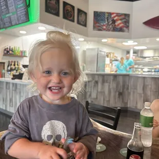 Bomb food! Kid friendly, dog friendly! And they know how to make good food!