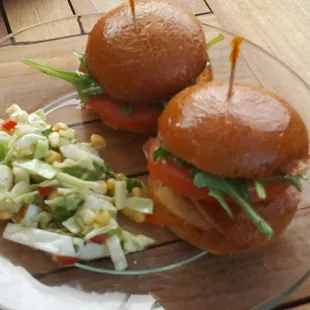 Salmon Sliders