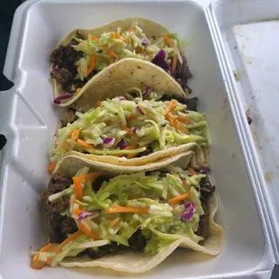 Asain tacos