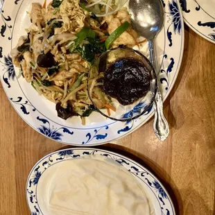 Mu Shu** with chicken