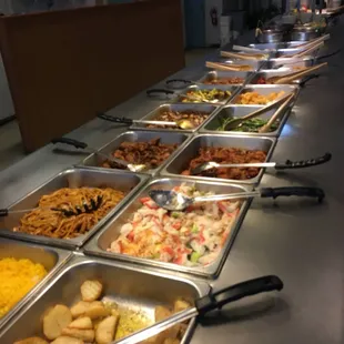 Buffet line