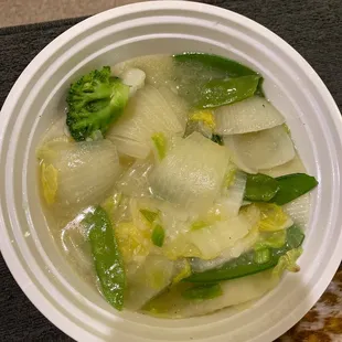 a bowl of soup