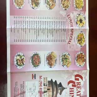 menu, tacos