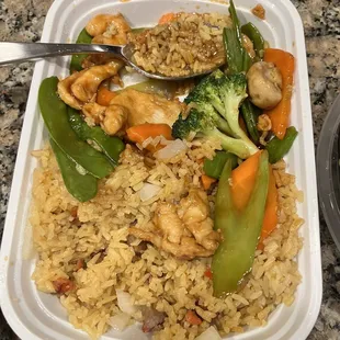 Chicken and Mixed Vegetables