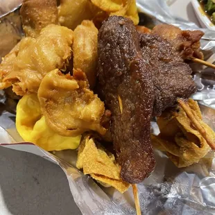 Kiddos love the Pu Pu Platter!