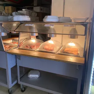 Hot food area