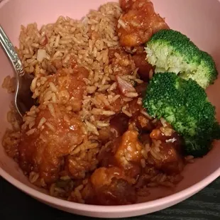 General chicken fried rice.