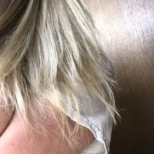 Explain this mess to me Great Clips thanks for letting me pay y'all for a horrible haircut