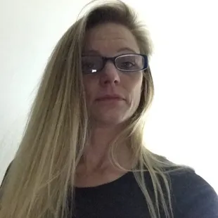 Before I let them touch my hair.   Look at the next picture to see how they destroyed it