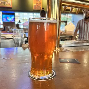 a pint of beer