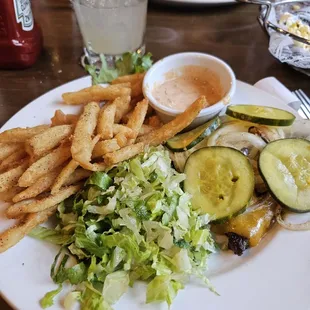 Smash burger  no bun.