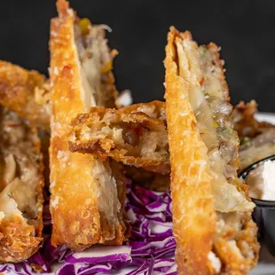 Prime Rib Egg Rolls