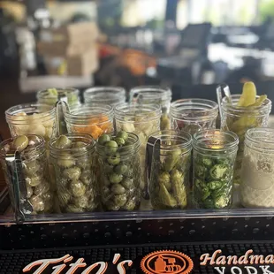 More Bloody Mary bar options