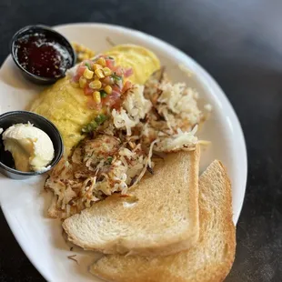 Southwest omelette