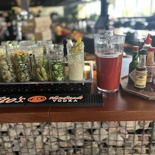 Bloody Mary bar