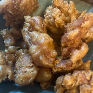 Double fried sweet and sour chicken