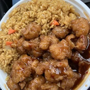 General Tso's Chicken.