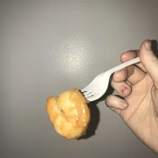 Look at the size of that sucker!  Perfectly cooked, might I add.