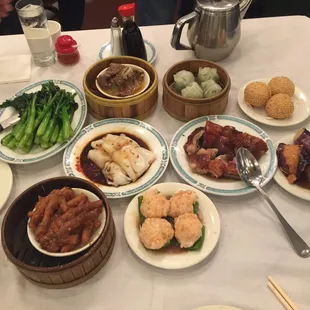 Patiently waited for it all to come! Bon appetite!