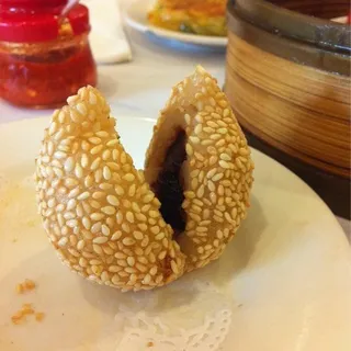 Deep Fried Red Bean Balls