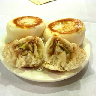 Pan Fried Pork and Vegetables Dumplings