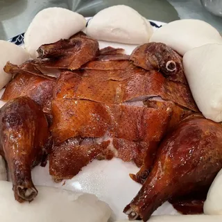 64. Peking Duck (half)with Steamed Bun