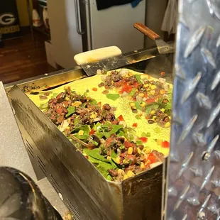 Build your own breakfast wrap