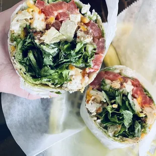Chicken Bacon Ranch Wrap